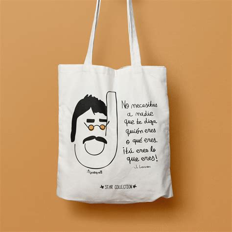 Bolsa de tela solidaria Star Collection Lennon.